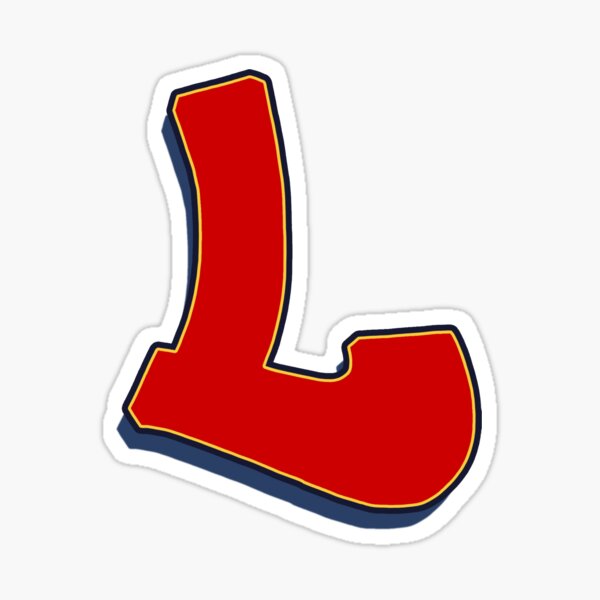 Letter L - Red Sticker