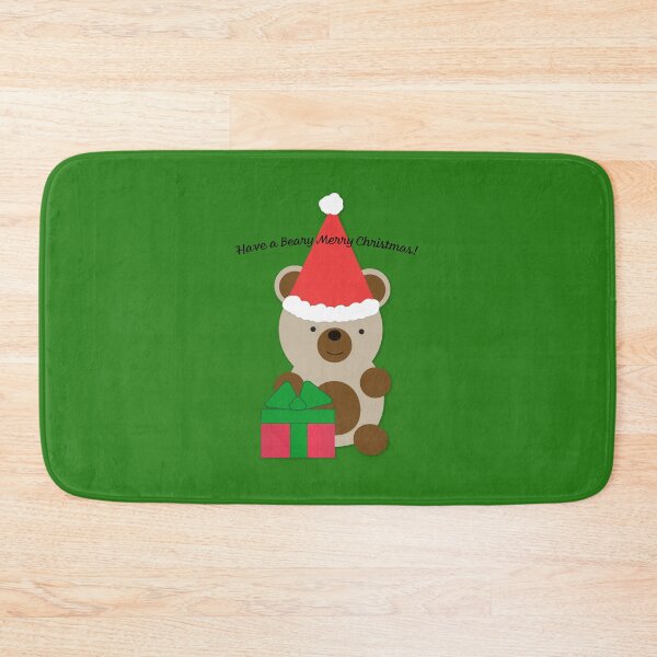 Item preview, Have a Beary Merry Christmas Bear designed and sold by Hedgie Designs.