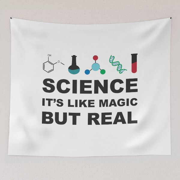 Item preview, Science Is Like Magic designed and sold by ShirTomDesigns.