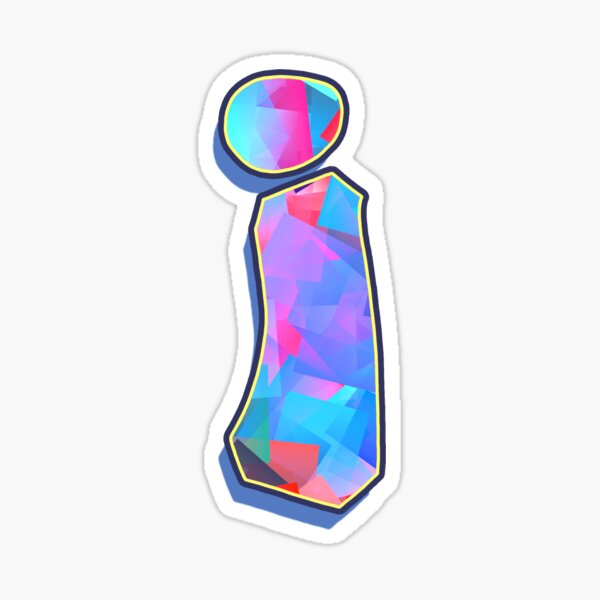 Letter i - Color Mix Sticker