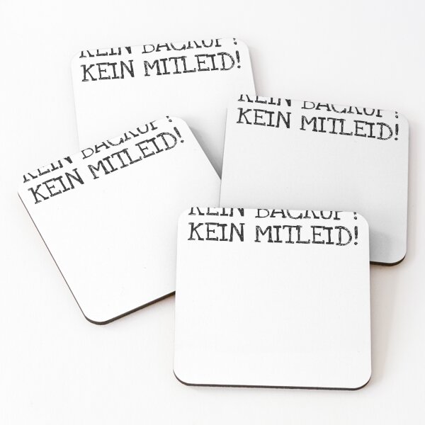 Item preview, Kein Backup? Kein Mitleid! designed and sold by The5thDesign.