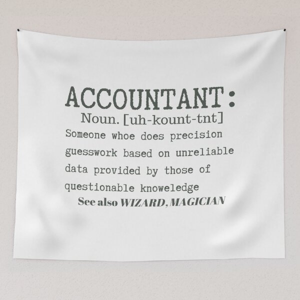 Item preview, accountant definition designed and sold by crack dsg.