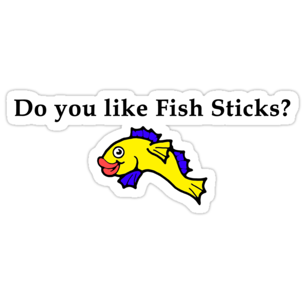 "South Park do you like fish sticks joke" Stickers by itsmrtowel