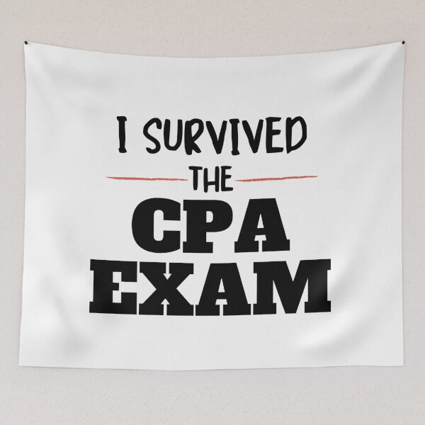 Item preview, i survived the cpa exam designed and sold by crack dsg.