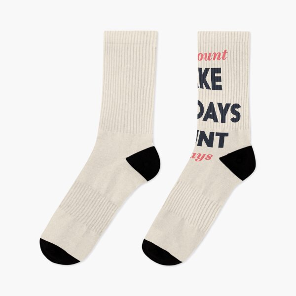 Item preview, Make the days count, life quote, inspirational quotes, don't count the days, motivational saying, enjoy life designed and sold by Spallutos.