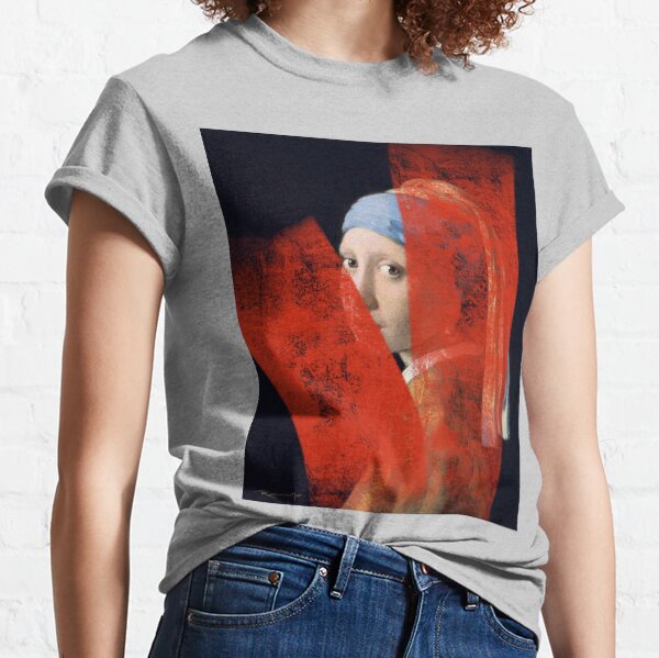 Girl with the pearl earring Classic T-Shirt
