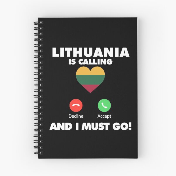 Item preview, Lithuania is Calling and I Must Go designed and sold by HelloFromAja.