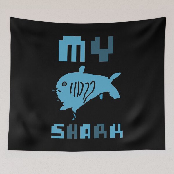 Item preview, Animal shark cartoon kids baby designed and sold by Thestarrysky.