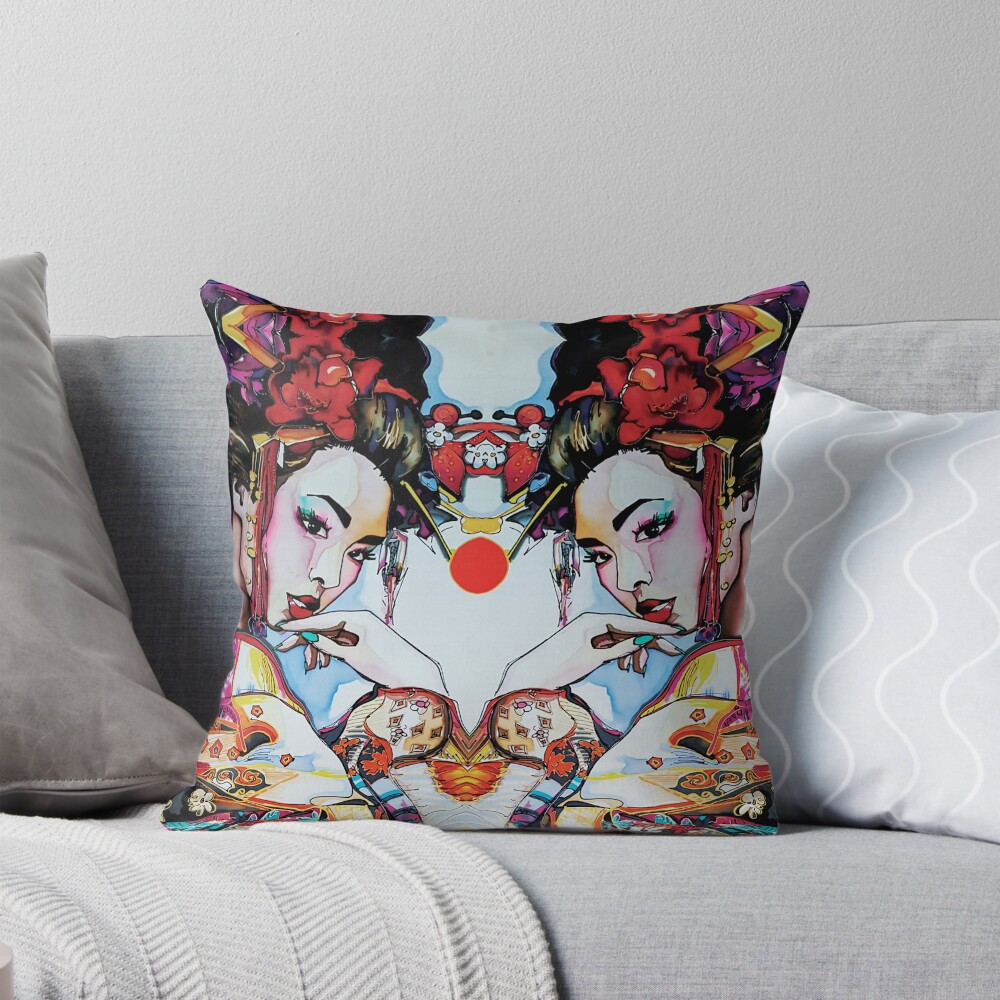 Item preview, Throw Pillow designed and sold by ARTbubble.