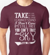 Firefly Theme song quote (white version) Unisex T-Shirt