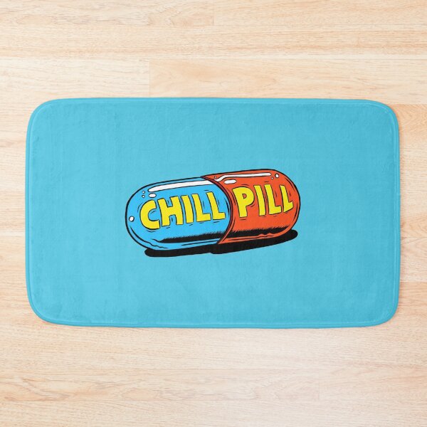 Item preview, Chill Pill meditation relax peace adventure zen designed and sold by Domenico Scalise.