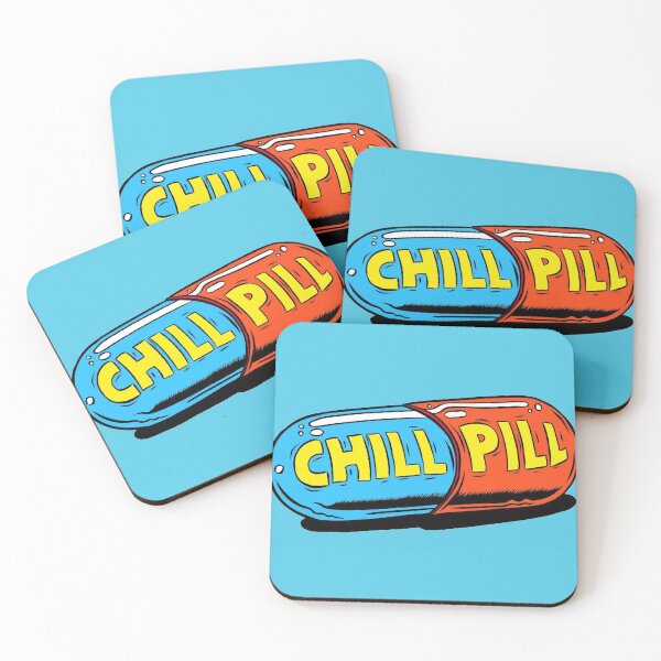 Item preview, Chill Pill meditation relax peace adventure zen designed and sold by Domenico Scalise.