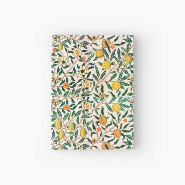 William Morris Pattern - Fruits Hardcover Journal