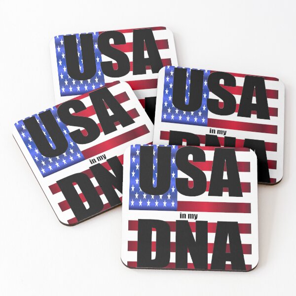 Item preview, Tshirtdesign of American Flag, Stars and Stripes, symbol of freedom in their DNA designed and sold by D. DAVID.