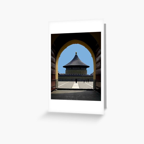 THE TEMPLE Greeting Card
