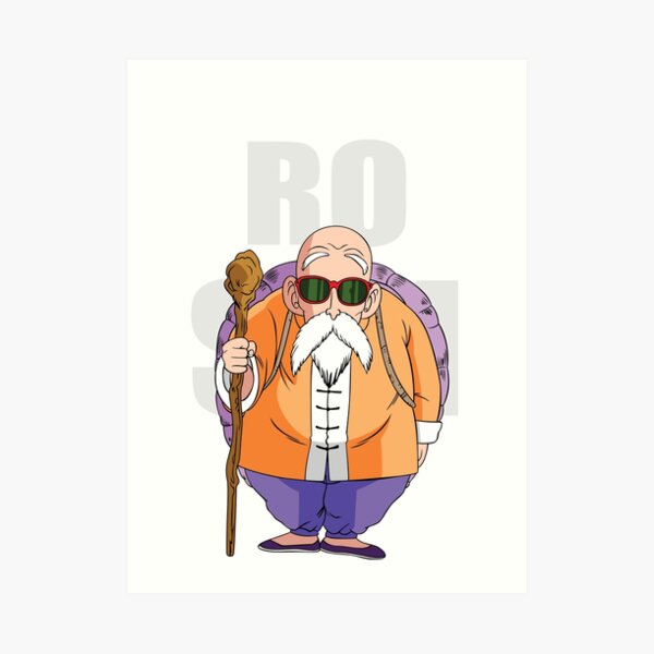 Master Roshi Art Prints | Redbubble