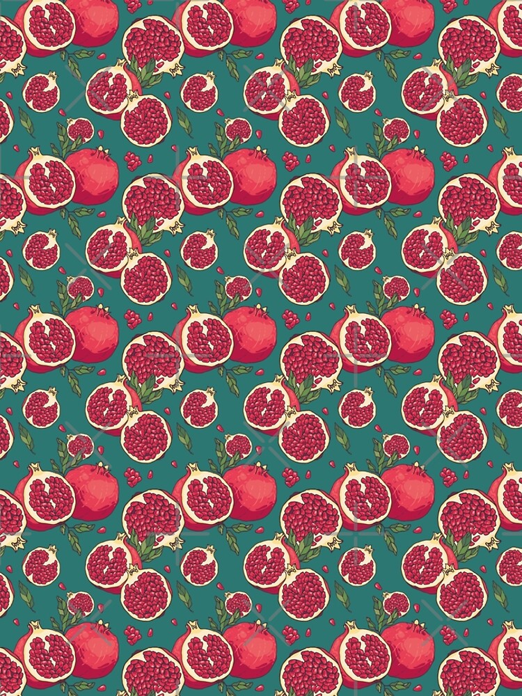 Disover Juicy Pomegranate Fruits Leggings