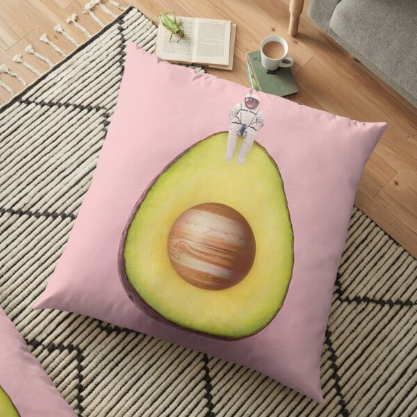 Alvocado Art Floor Pillow