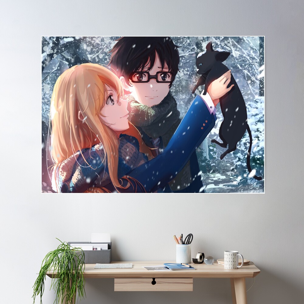 Shigatsu wa kimi no uso (Your lie in april) ALTERNATIVE POSTER Poster for  Sale by 10969designs