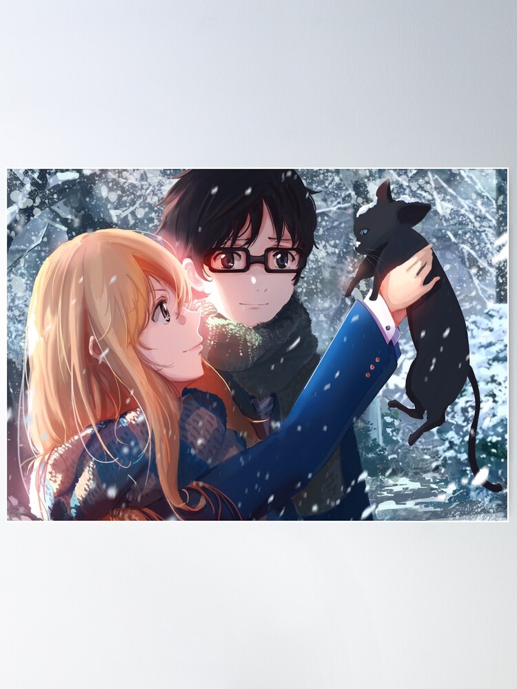 Shigatsu wa kimi no uso (Your lie in april) ALTERNATIVE POSTER Poster for  Sale by 10969designs