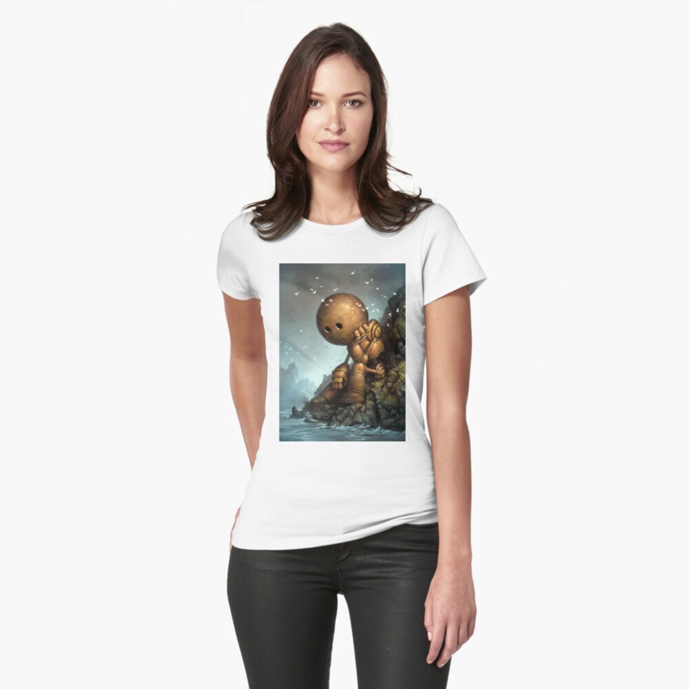 Item preview, Fitted T-Shirt designed and sold by MattDixonArt.