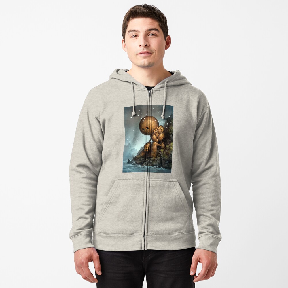 Item preview, Zipped Hoodie designed and sold by MattDixonArt.