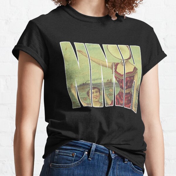 Item preview, Neutral Milk Hotel - White Outline designed and sold by NarjuNajnimre.