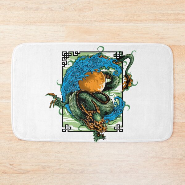 Item preview, Japanese Snake Dragon Tattoo - Traditional Tattoo designed and sold by TinoThreads.