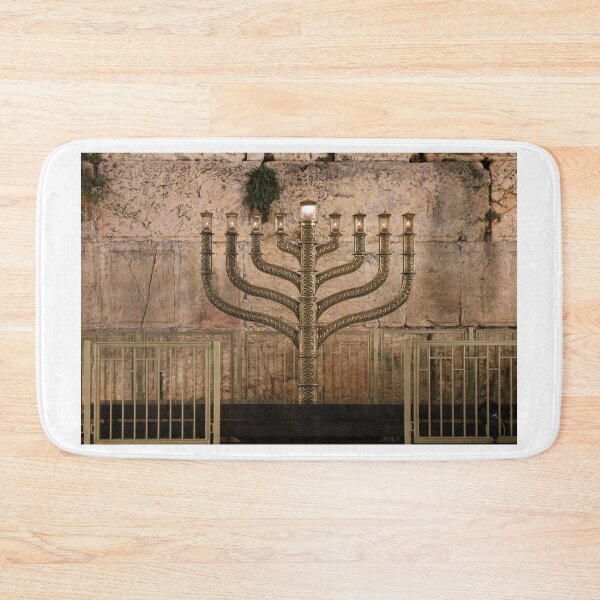 Item preview, Menorah at the Western Wall - Study I designed and sold by BritishYank.