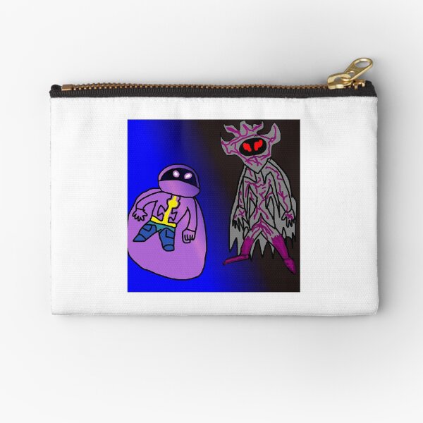 Shadow Hero versus Shadow Villain Zipper Pouch