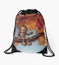 The Mystery of Flight Drawstring Bag