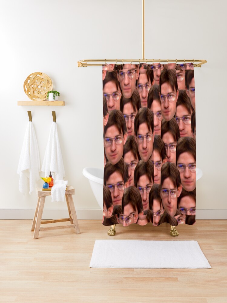 The Office Shower Curtain Dwight Schrute Bath Curtain The Office TV Show Gift Michael Scott Schrute Farms Jim Halpert TV Show hot Gift