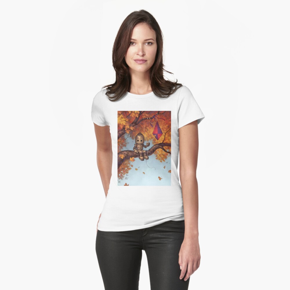 Item preview, Fitted T-Shirt designed and sold by MattDixonArt.