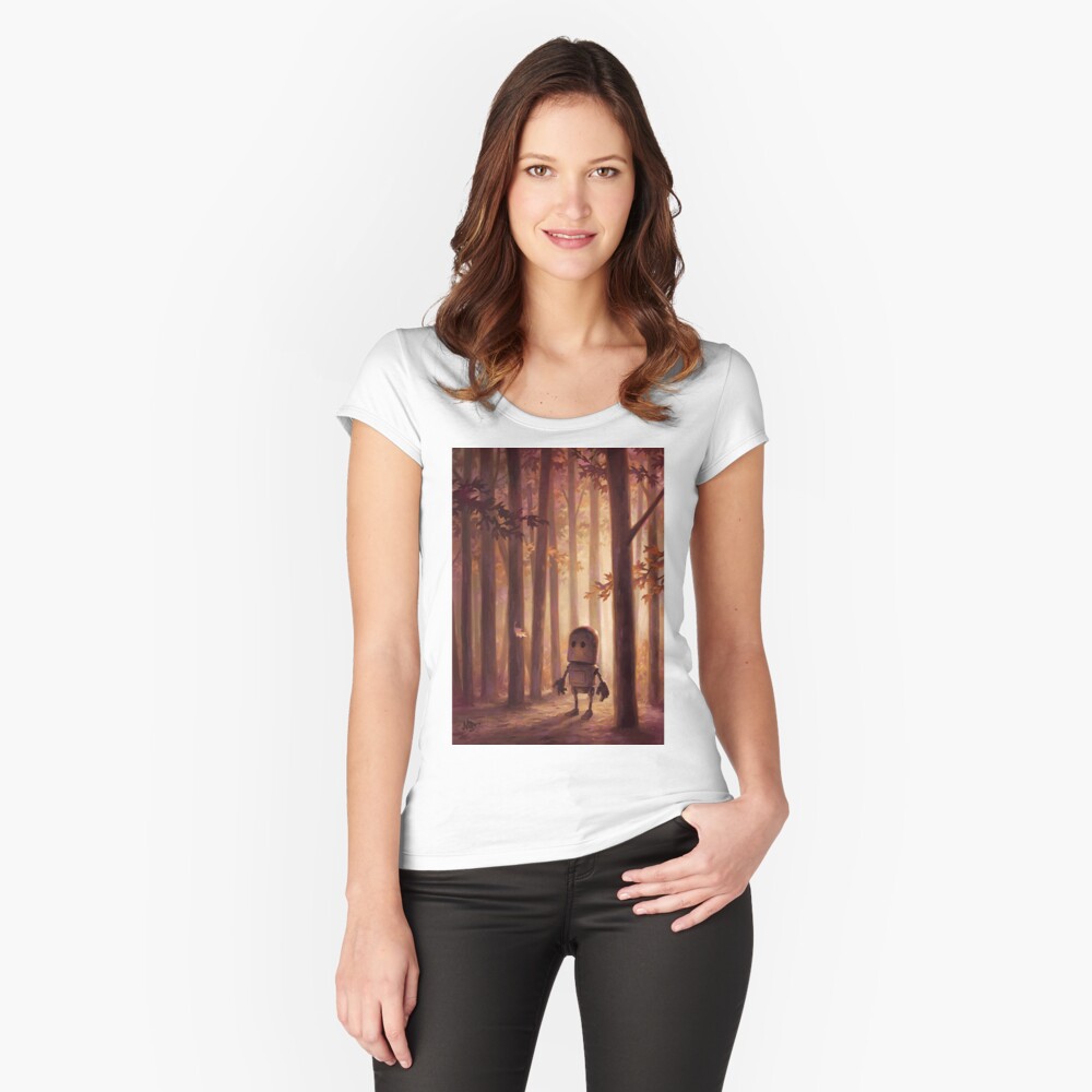 Item preview, Fitted Scoop T-Shirt designed and sold by MattDixonArt.