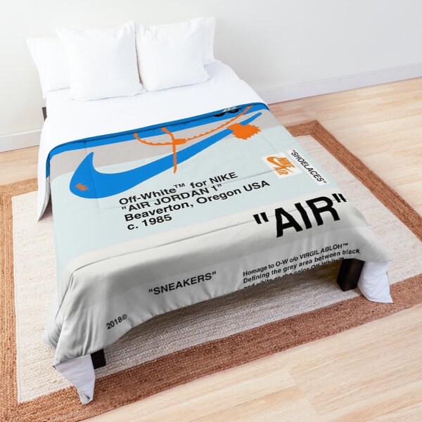 Blue White Comforter