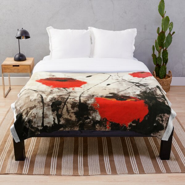 Poppy Throw Blanket