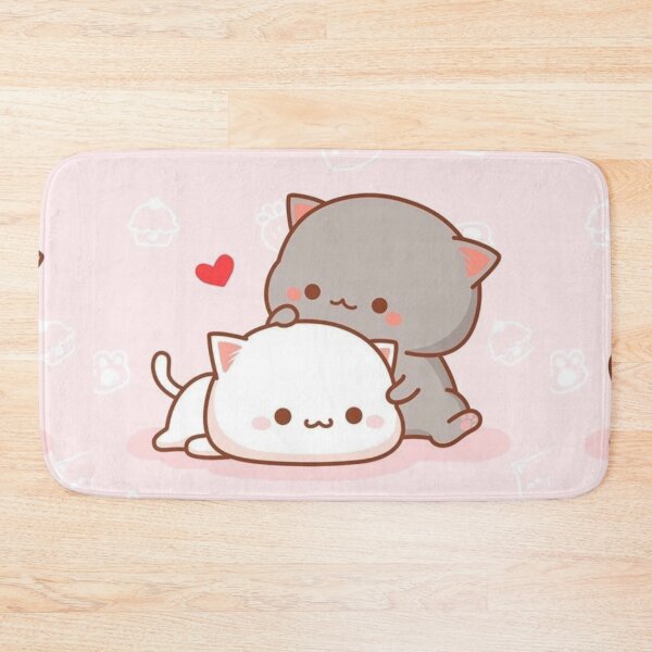 Item preview, Pink Kawaii Cats designed and sold by Flakey-.