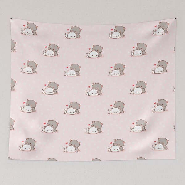 Item preview, Pink Kawaii Cats designed and sold by Flakey-.