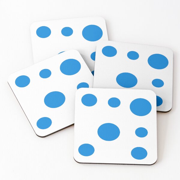Item preview, Blue dots pattern designed and sold by tetibright.