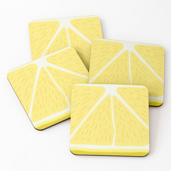 Item preview, Juicy Yellow Lemon Slice, Minimal Design designed and sold by Tansel Diplikaya.