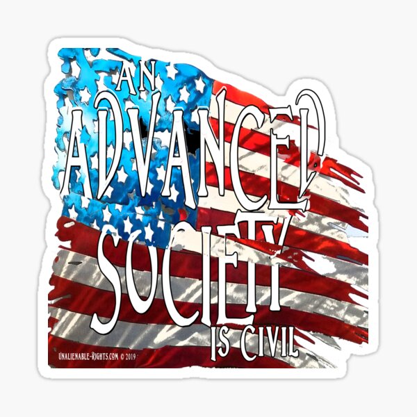 Advanced Society Sticker