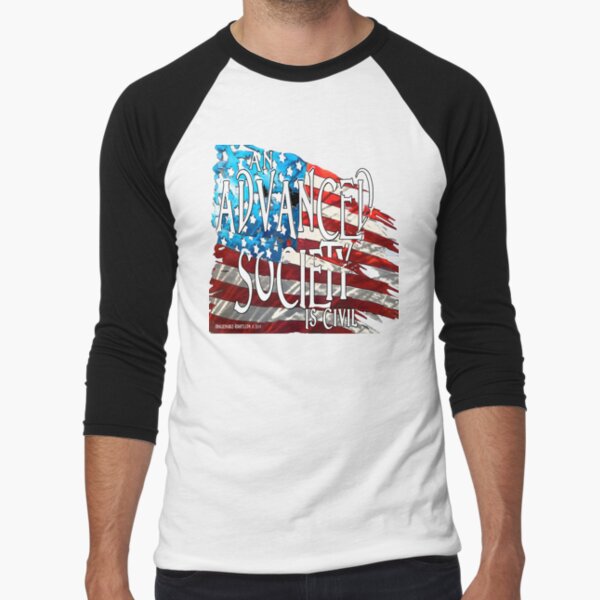 Advanced Society Baseball ¾ Sleeve T-Shirt