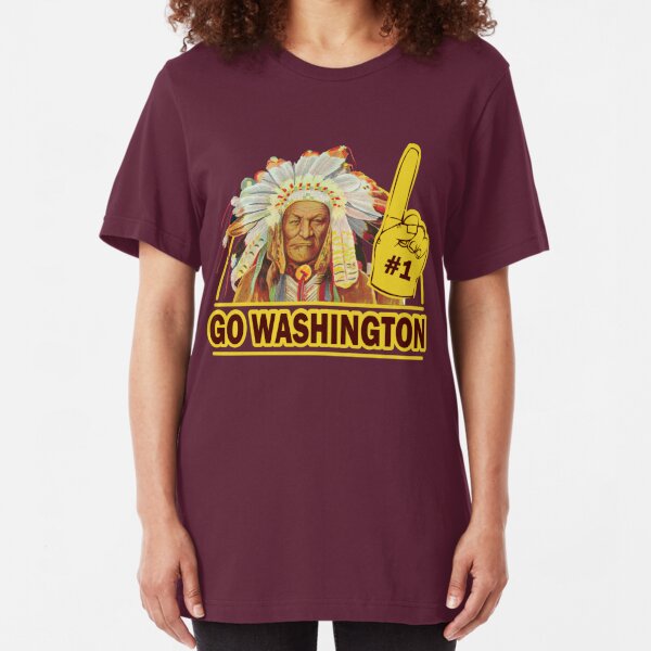 vintage redskins t shirt women's