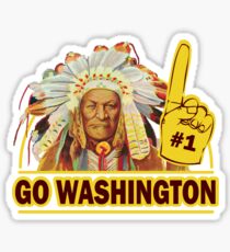 Funny Shirt - Go Washington Sticker