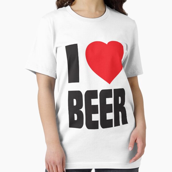 Item preview, Funny Shirt - I Love Beer designed and sold by MrFunnyShirt.