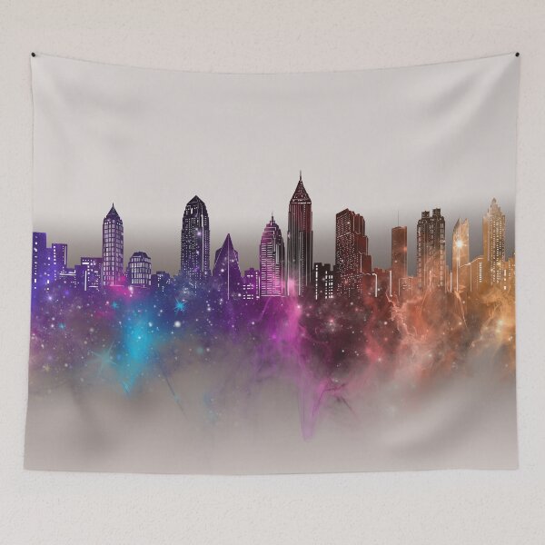 Item preview, atlanta skyline designed and sold by BekimART2.