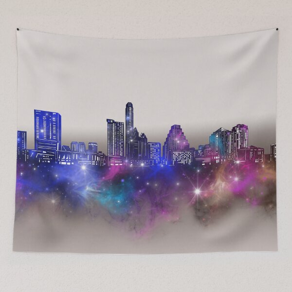 Item preview, austin skyline designed and sold by BekimART2.