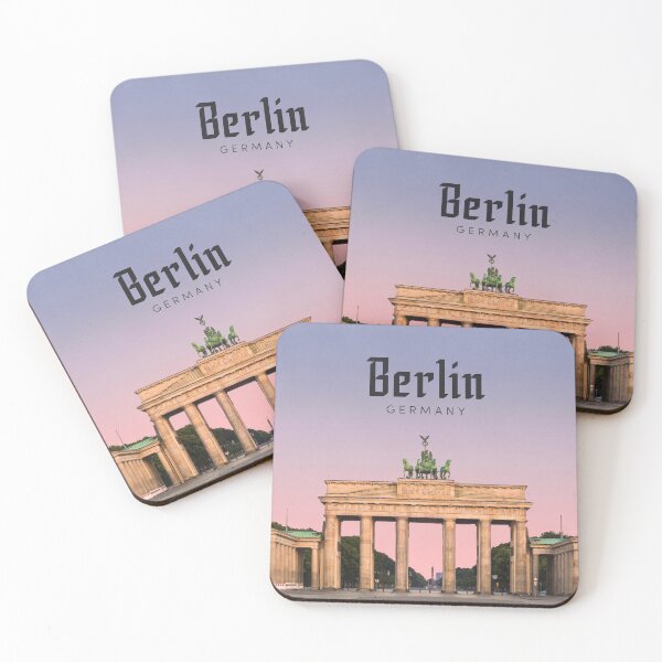 Artikelvorschau, Reiseplakat - Brandenburger Tor, Berlin, Deutschland entworfen und verkauft von JingleSnitch.