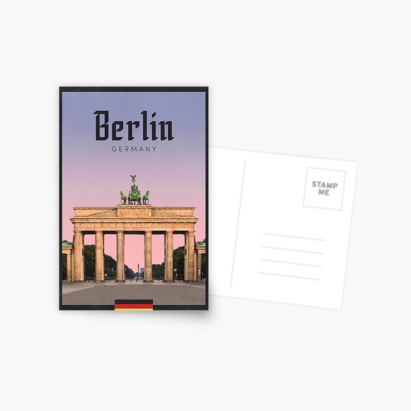 Artikel-Vorschau von Reiseplakat - Brandenburger Tor, Berlin, Deutschland, designt und verkauft von JingleSnitch.