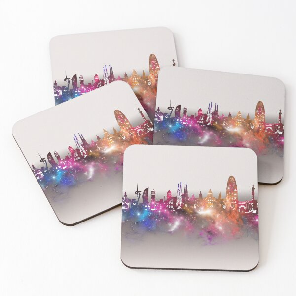 Item preview, barcelona skyline designed and sold by BekimART2.